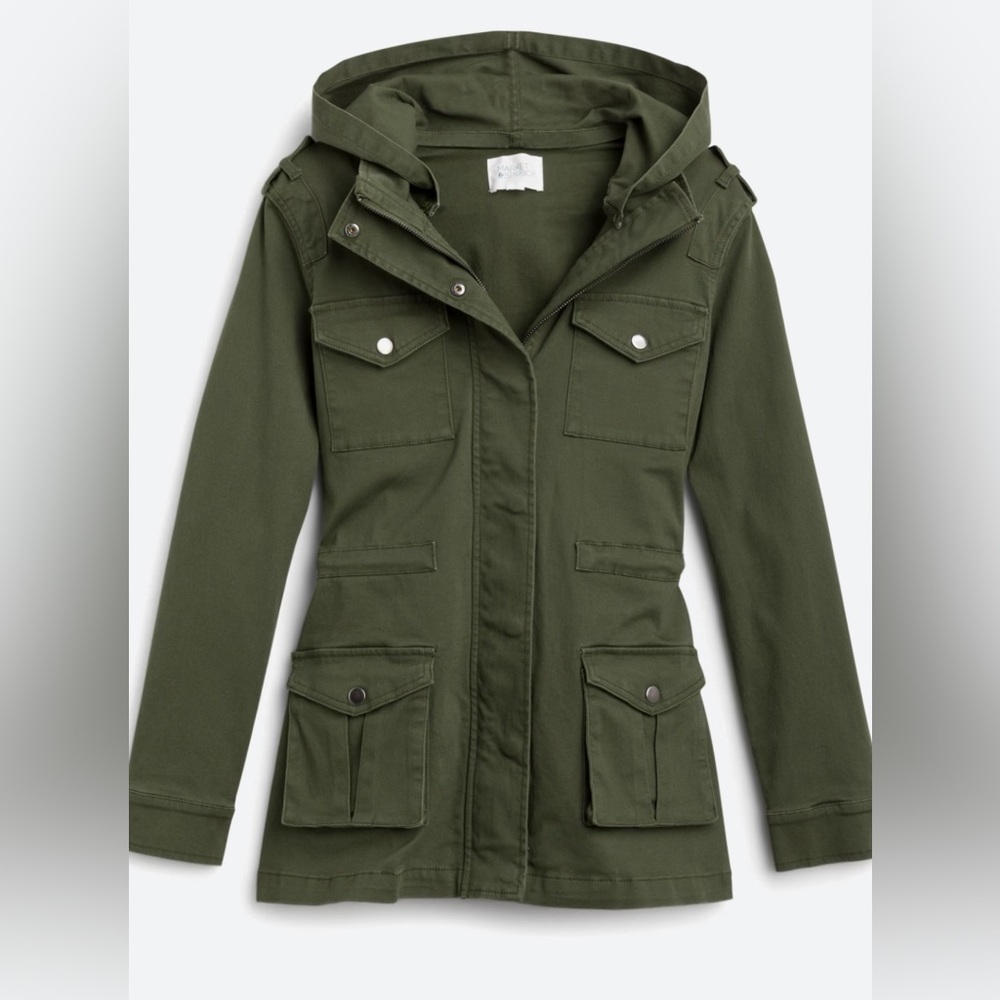 NWT Market & Spruce cargo jacket